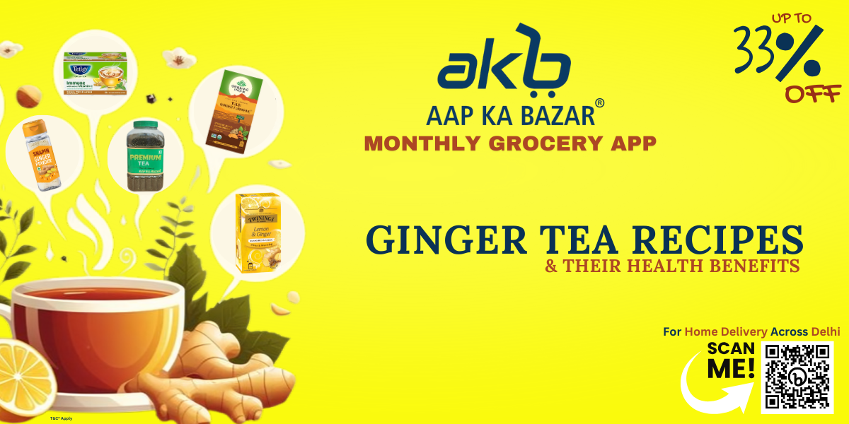 Hot Cup of Health: Ginger Tea Recipes and Benefits Delivered Right to Your Door!