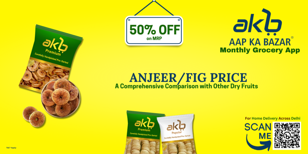 Anjeer vs. Other Dry Fruits: A Comprehensive Comparison by Aap ka Bazar®