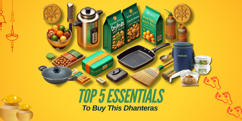 Top 5 Essentials to Buy This Dhanteras for Prosperity and Good Fortune