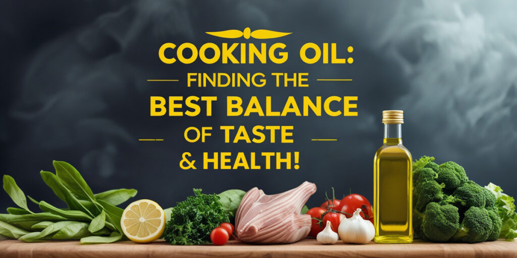 Cooking Oil: Finding the Best Balance of Taste and Health