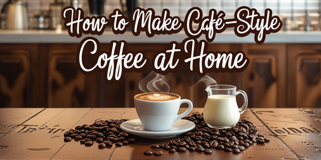 How to Make Café-Style Coffee at Home