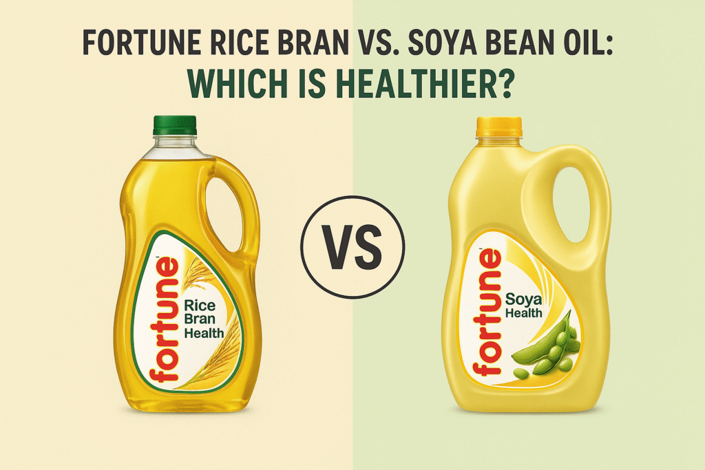 Fortune Rice Bran vs. Soya Bean Oil: Which is Healthier?