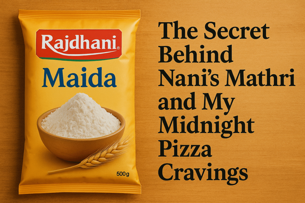 Rajdhani Maida: The Secret Behind Nani’s Mathri and My Midnight Pizza Cravings