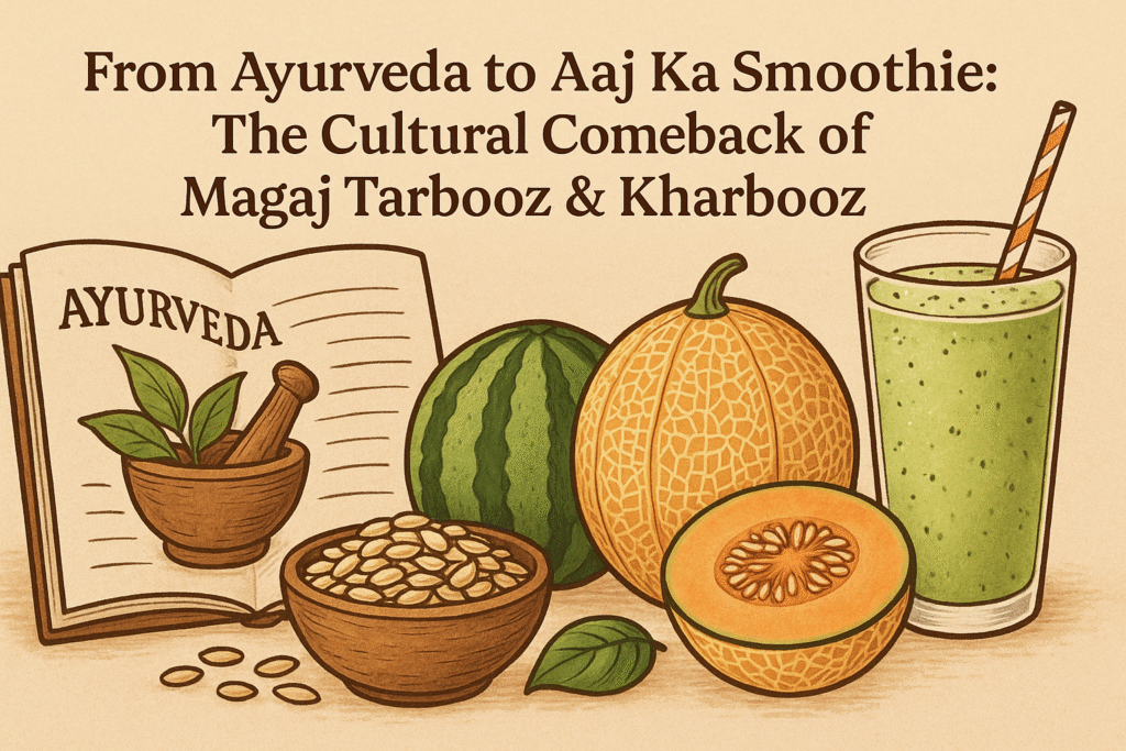 From Ayurveda to Aaj Ka Smoothie: The Cultural Comeback of Magaj Tarbooz & Kharbooz