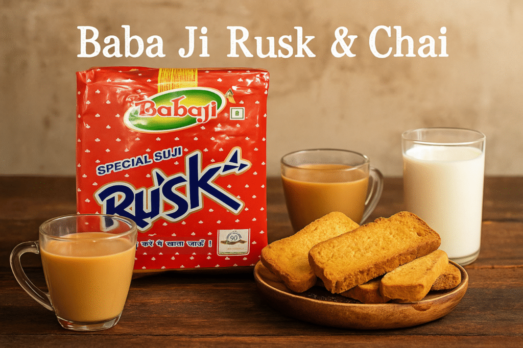 Baba Ji Rusk & Chai: A Timeless Indian Pairing