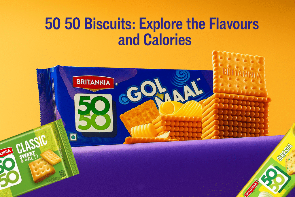 Britannia 50 50 Biscuits: Let’s Explore the Flavours and Calories