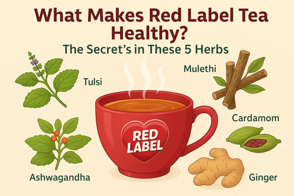 What Makes Red Label Tea Healthy? The Secret’s in These 5 Herbs