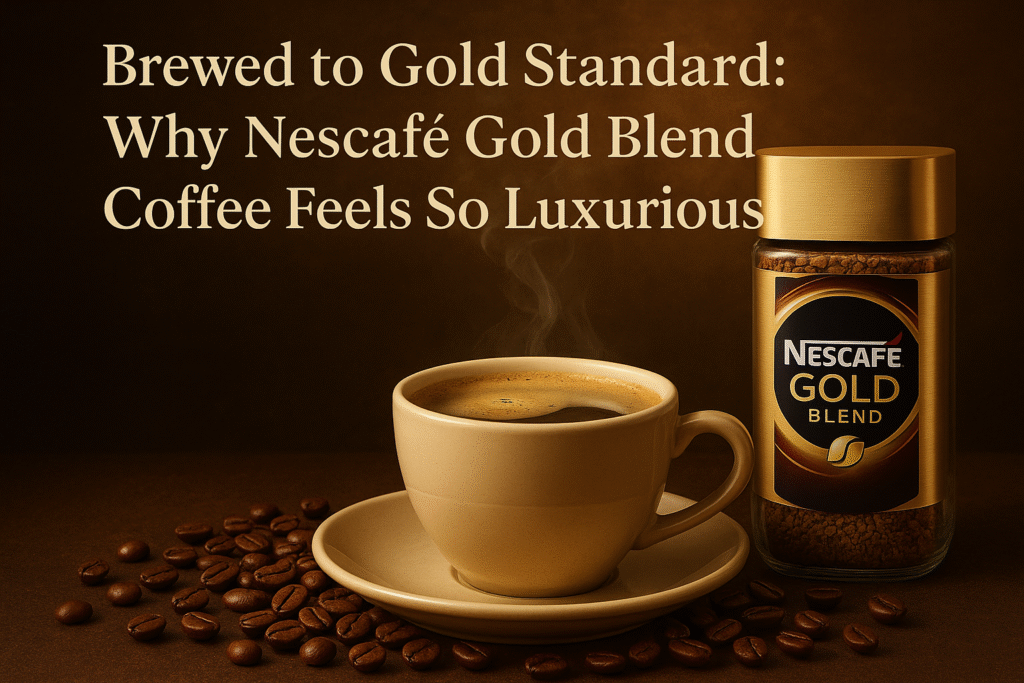 Brewed to Gold Standard: Why Nescafé Gold Blend Coffee Feels So Luxurious
