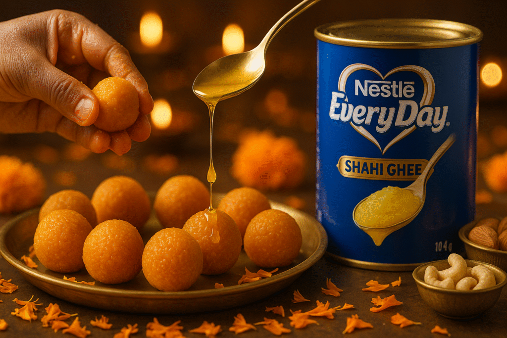 Nestlé Everyday Shahi Ghee 1 Ltr – Purity, Taste & Value in Every Drop