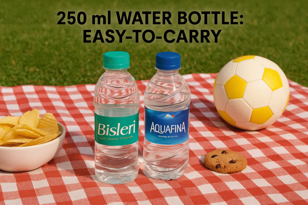 The 250 ml Water Bottle: From Bisleri and Aquafina