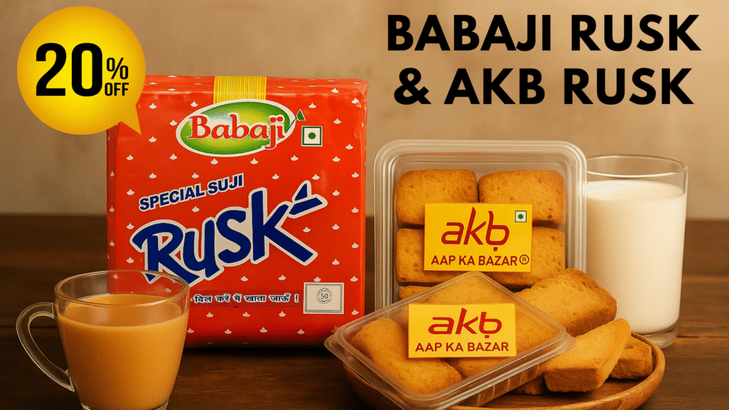 Babaji Rusk & AKB Rusks: The OG Crunch + A 20% Discount You Can’t Ignore