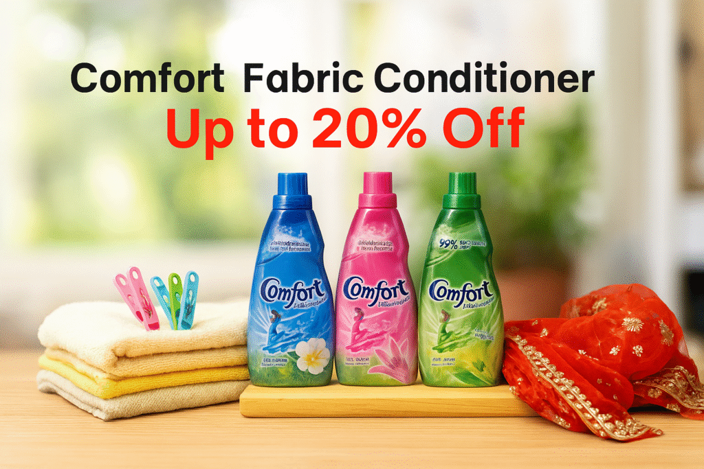 Fabric Conditioner: From Comfort Garden Fresh to The Secret of Fresh Clothes
