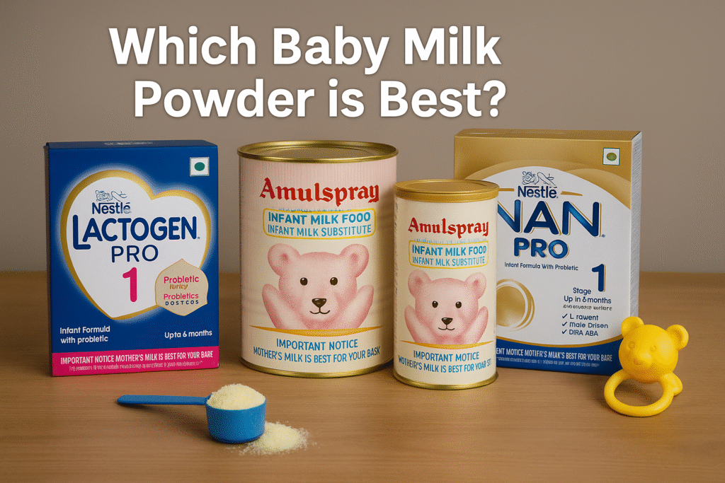 Which Baby Milk Powder is Best? 3 Most Trusted Options for New Moms