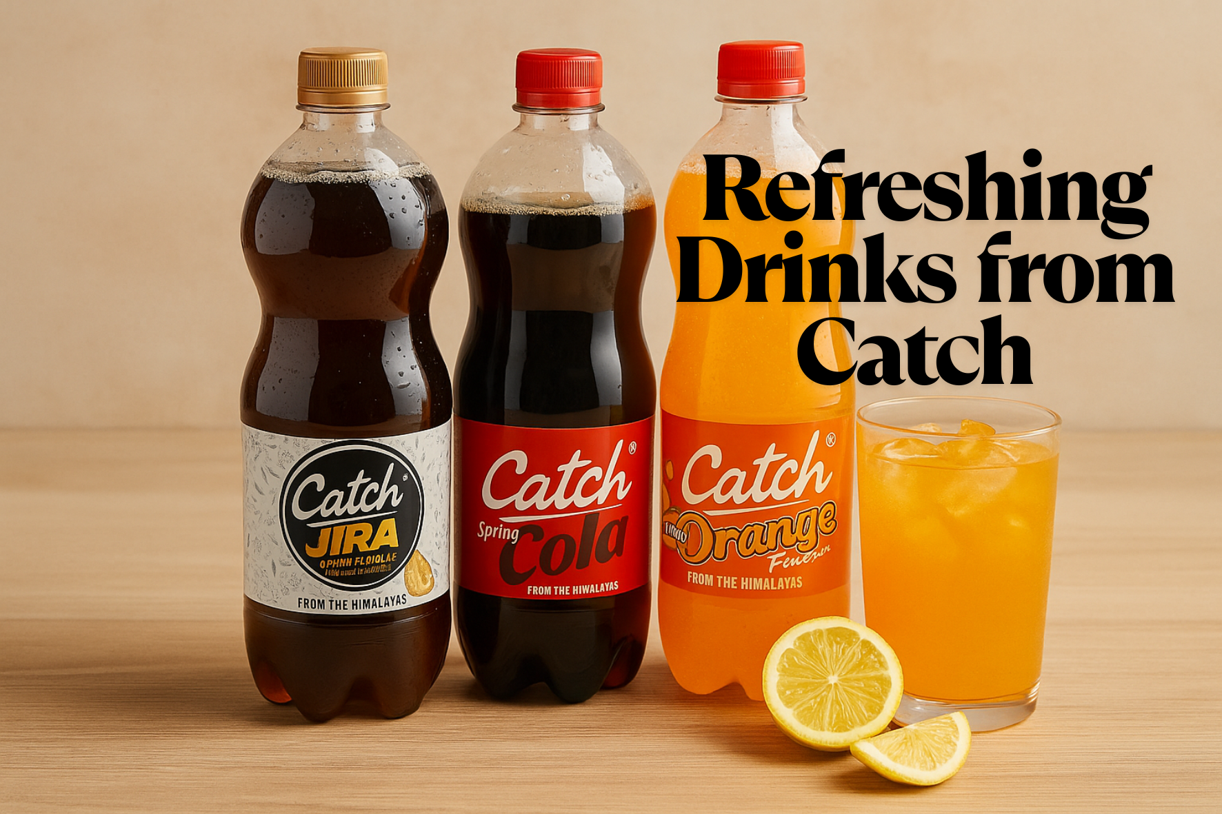 Easy and Refreshing Drinks from Catch Juice 1 Ltr - 50% Off*