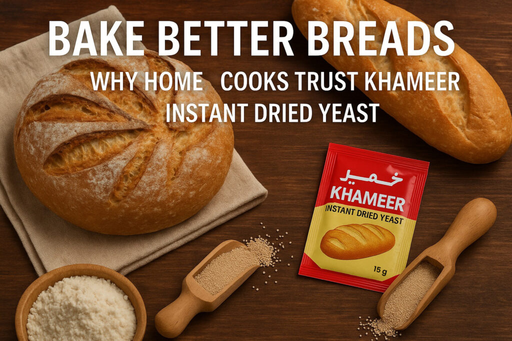 Bake Better Breads: Why Home Cooks Trust Khameer Instant Dried Yeast