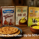 Desi Ghee at Up to 50% Discount: Featuring Prabhas, Teen Baan Cow, & Teen Baan Desi Ghee