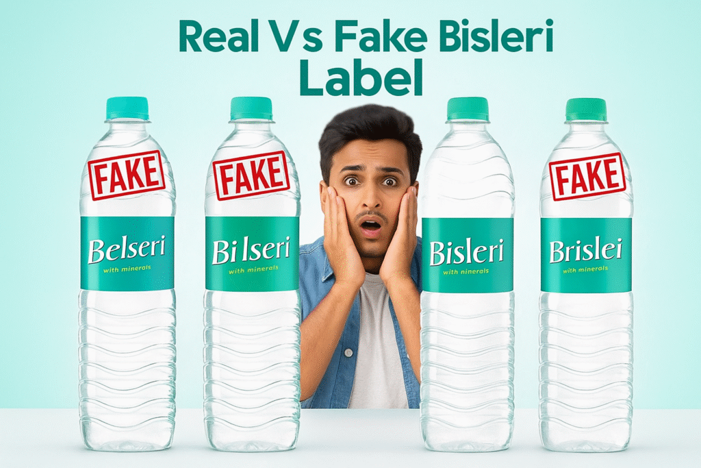 Real Bisleri Label: Spotting the Fake Bisleri Label
