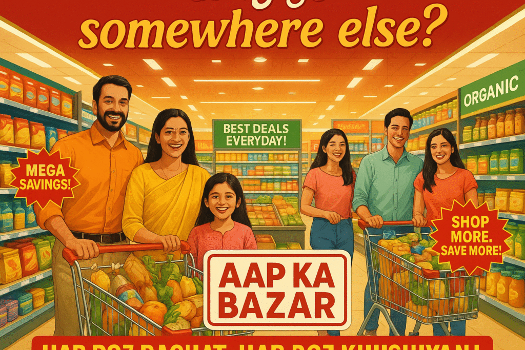 Aap Ka Bazar: Online Grocery App