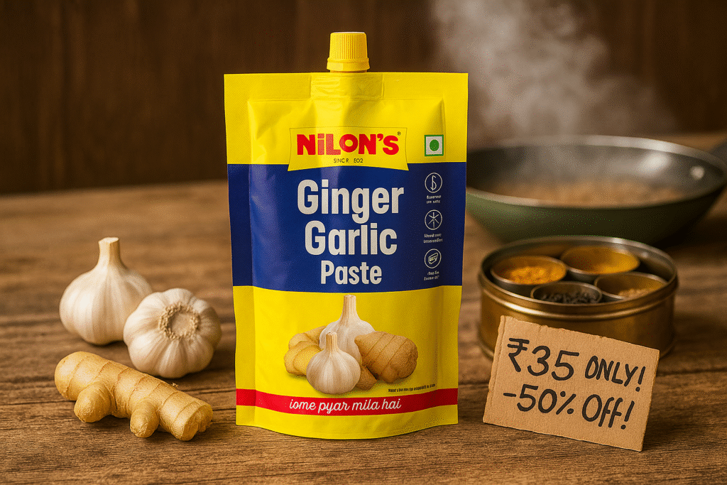From Tadka to Marinade – How to Use Nilon’s Ginger Garlic Paste Like a Pro