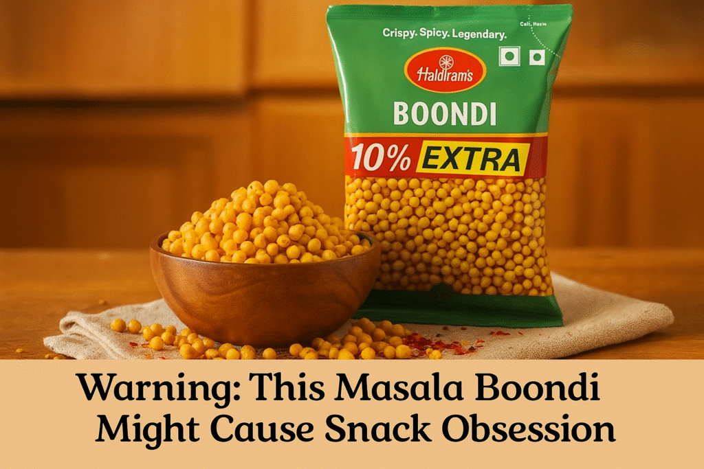 Warning: This Masala Boondi Might Cause Snack Obsession
