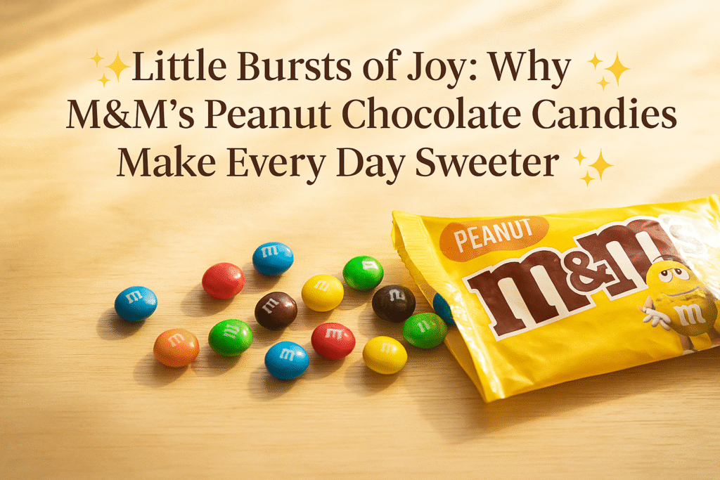 M&M’s Peanut Chocolate Candies: The Sweet Crunch Indians Love