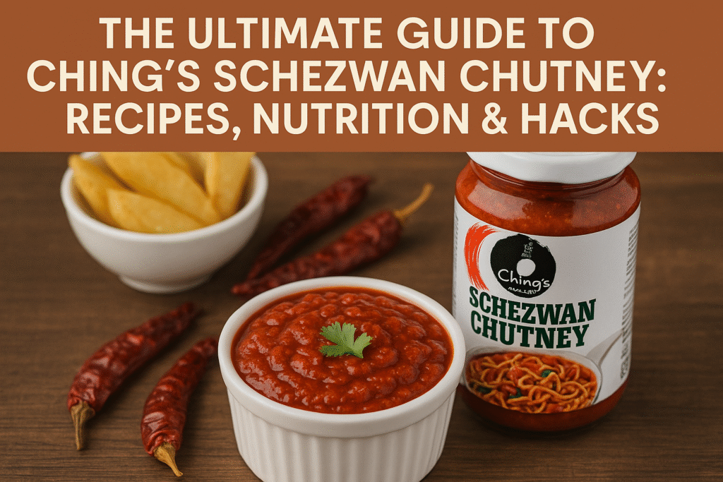Ching's Schezwan Chutney Recipe