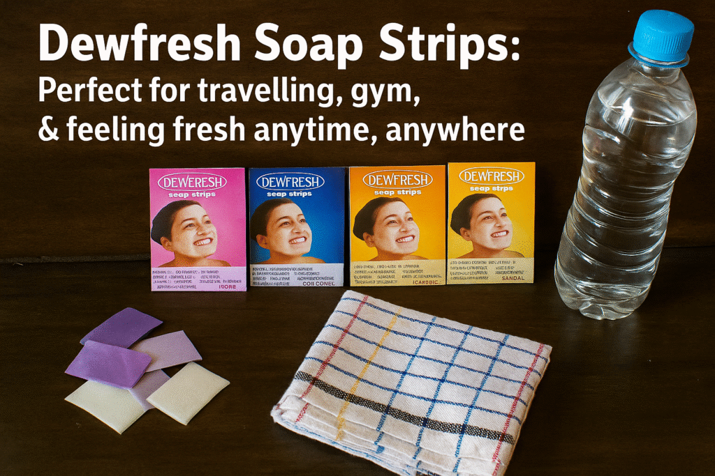 The Dewfresh Soap Strips That Fit in My Pocket — Literally