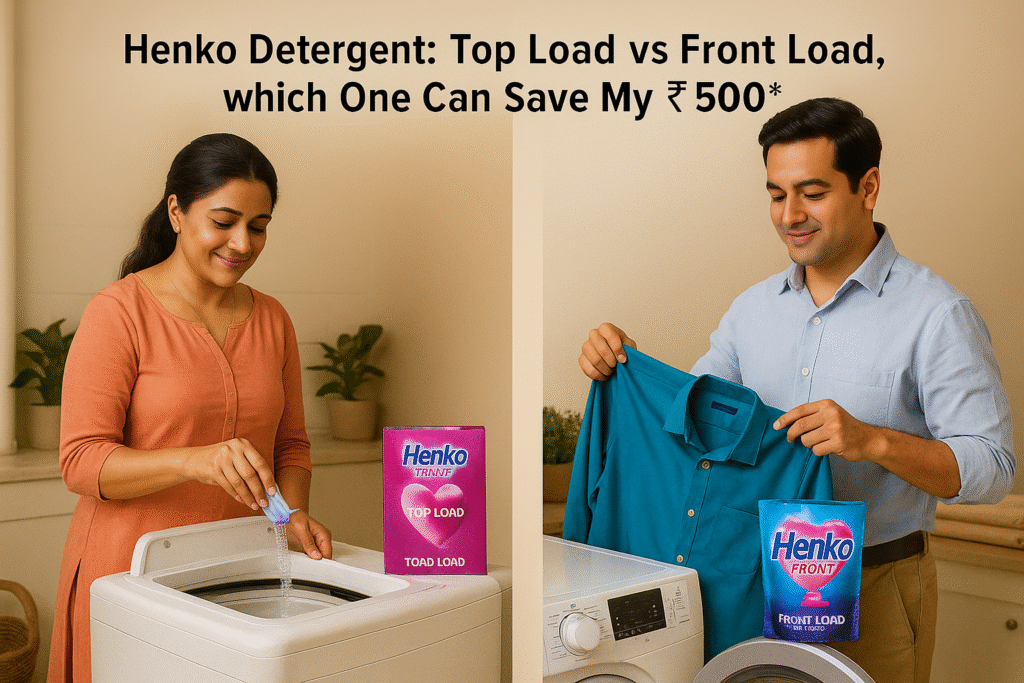 Henko Matic Top Load 6kg vs Henko Matic Front Load 6kg: Price Comparison