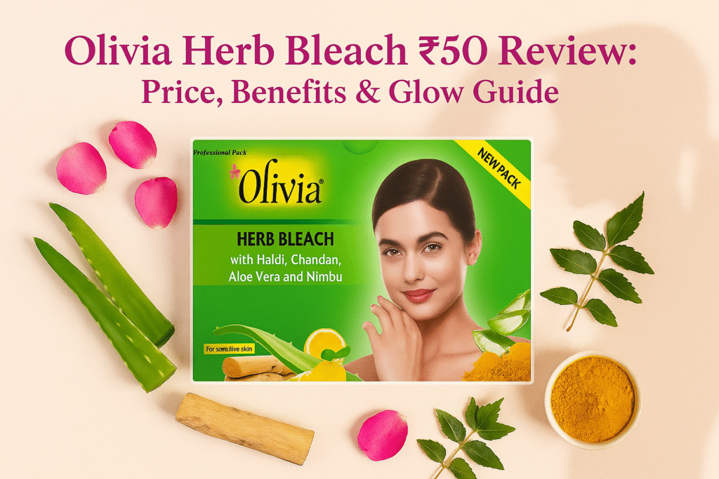 Olivia Herb Bleach Display