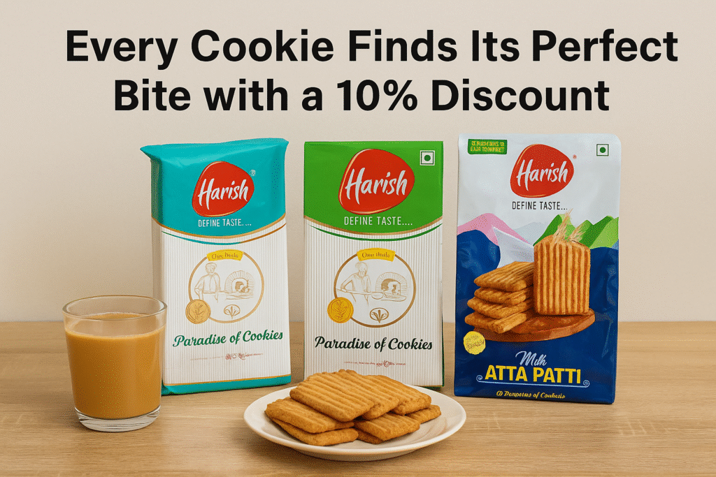 Harish Biscuit — Every Cookie Finds Its Perfect Bite with a 10% Discount