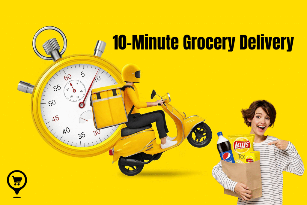 10-minute dwarka sector 23 grocery delivery