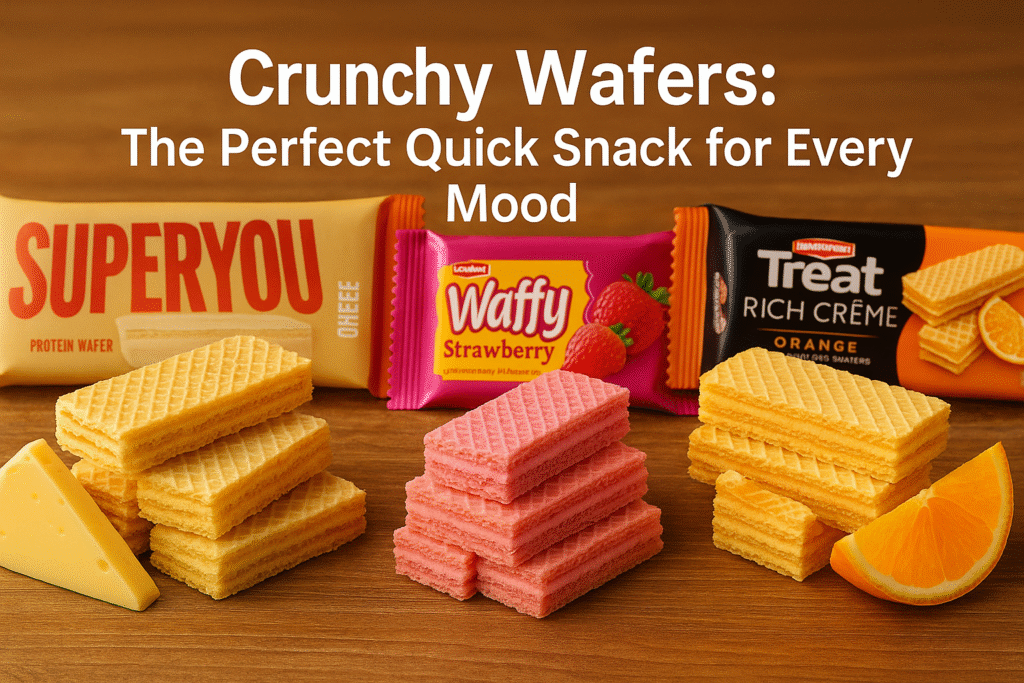 crunchy wafers
