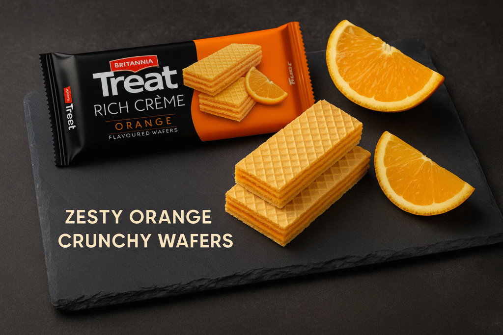 crunchy wafers
