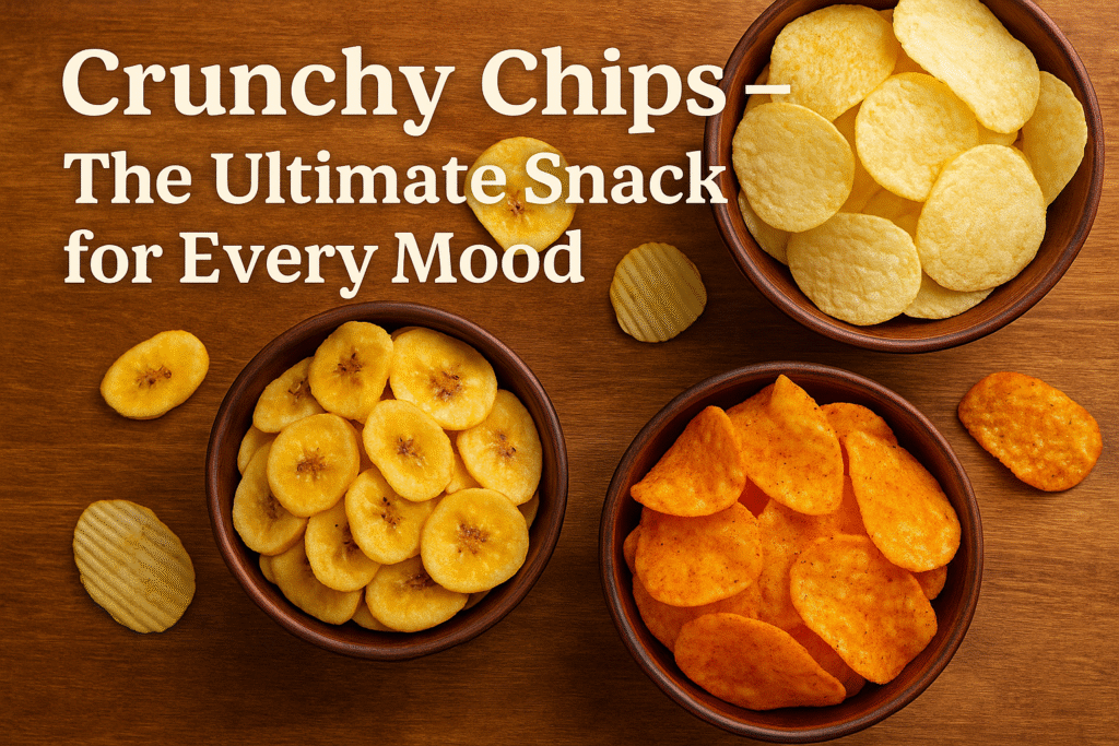 Why Crunchy Chips Are the Ultimate On-the-Go Snack