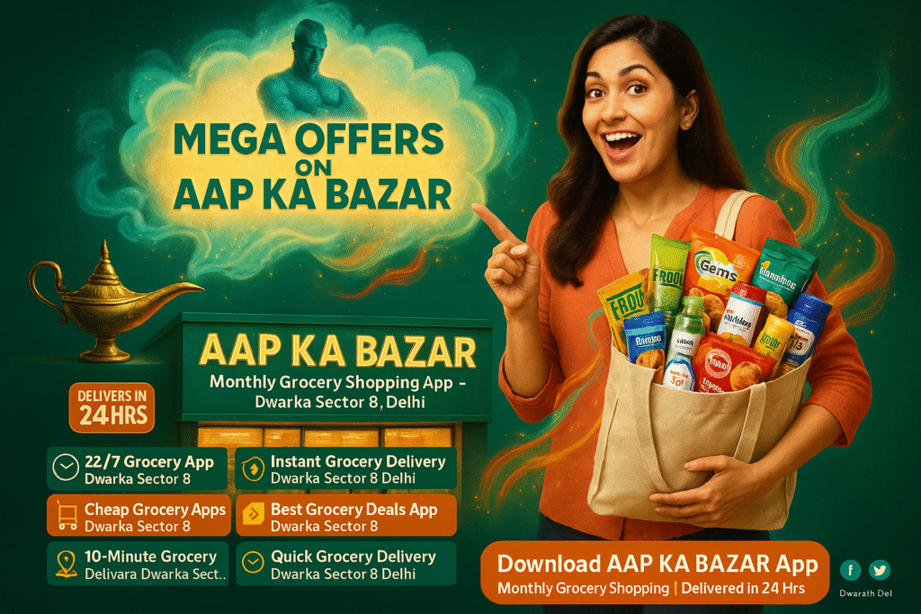 Dwarka Sector 8: A Consumer’s Dream Platform for Delhi Grocery Needs