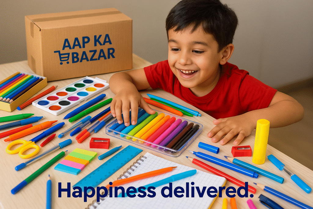 Delivering pens and pencils