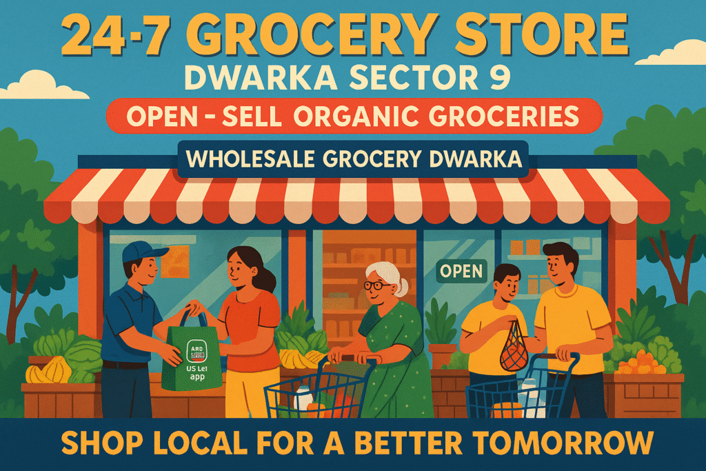 Organic Grocery Stores Dwarka Sector 9