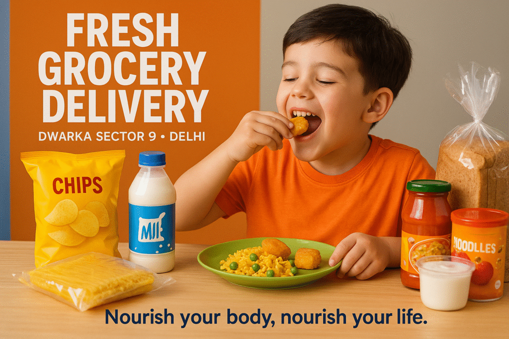 Organic Grocery App Dwarka Sector 9