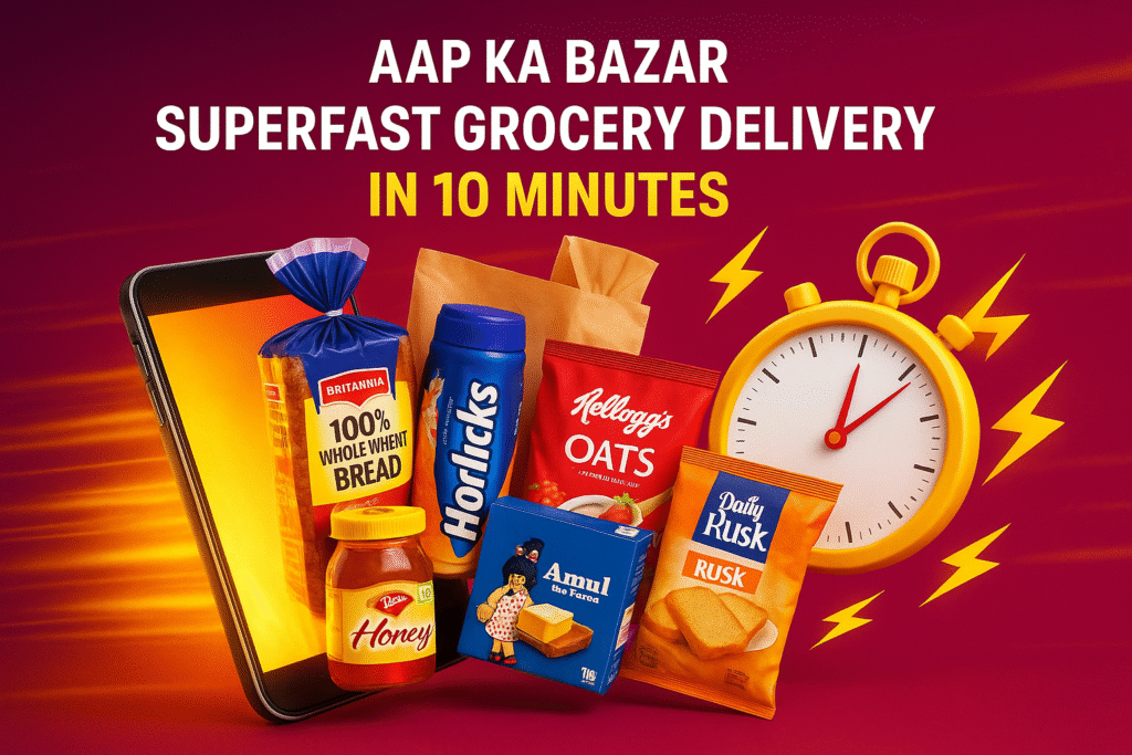 10-Minute Grocery App Dwarka Sector 9