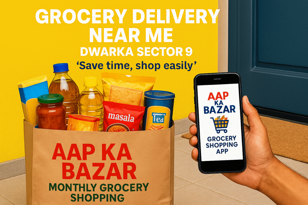 Dwarka Sector 9 10-Minute Grocery Delivery