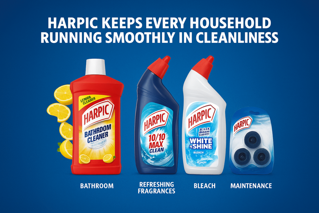 Harpic White & Harpic Blue: Why Both Are the Most Selling Toilet Cleaners in Delhi