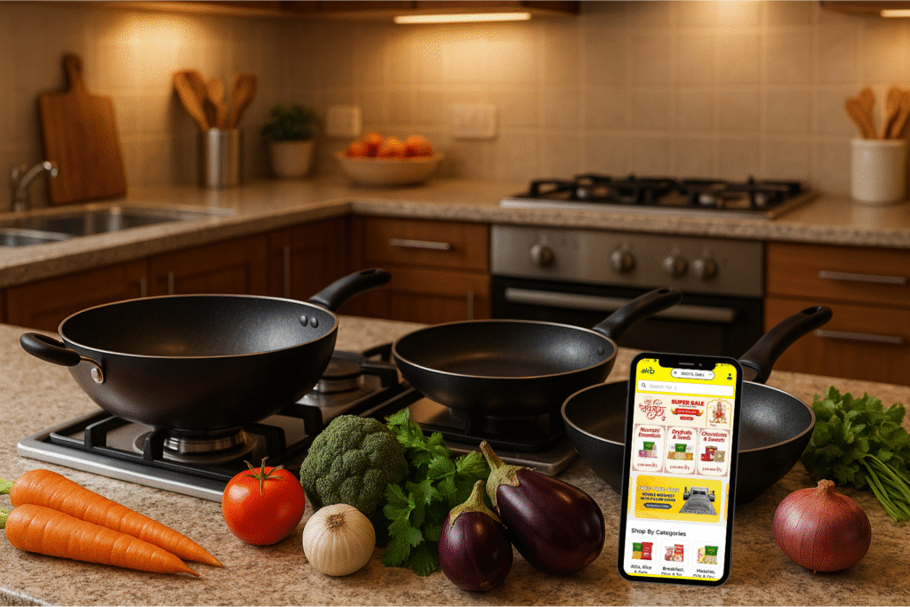 Kadai and Fry Pans: Your Partners in Kitchen