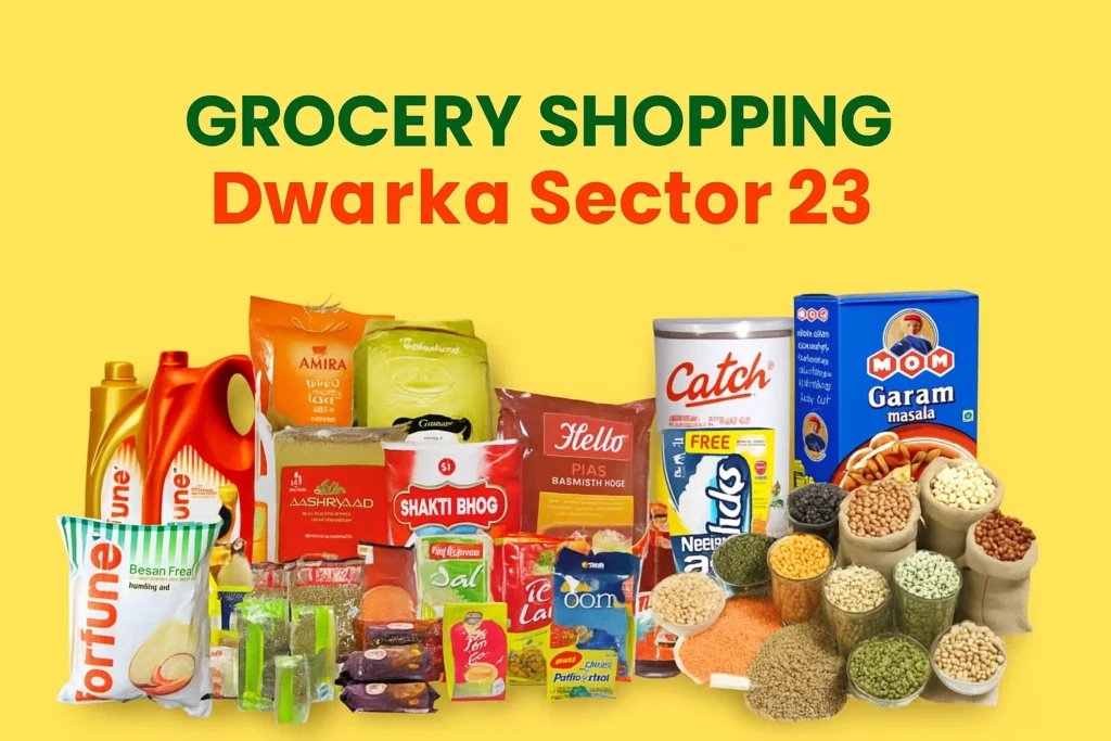 grocery shopping dwarka sector 23
