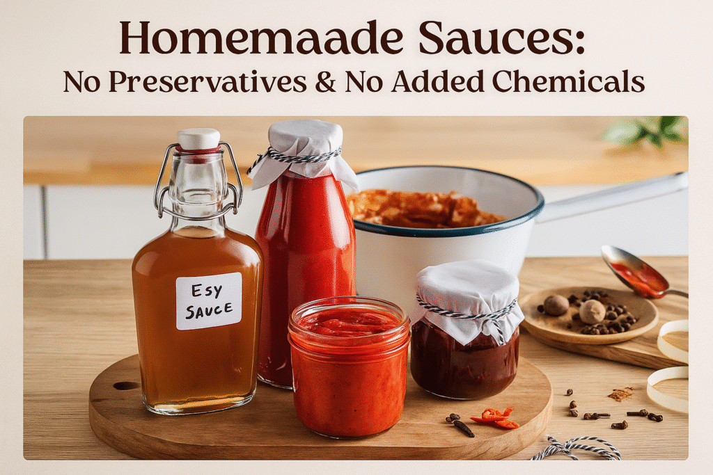 Homemade Sauces Recipes: Easy for Delhi’s Busy Lifestyle