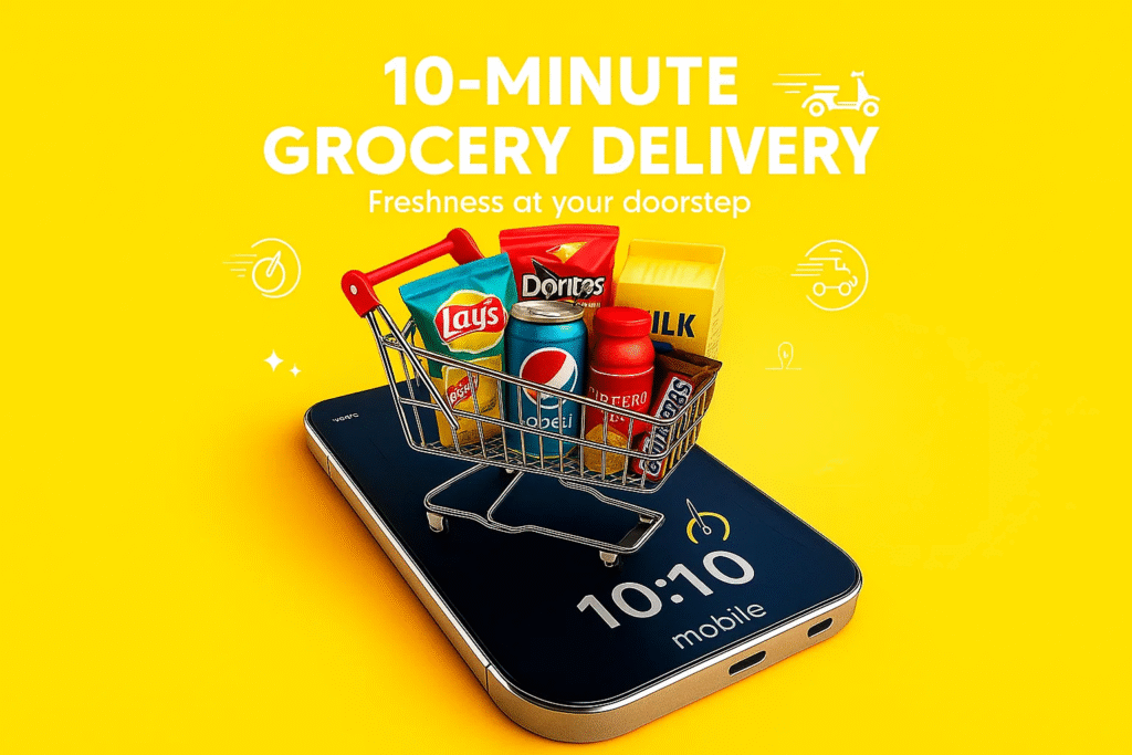 10-minute grocery delivery
