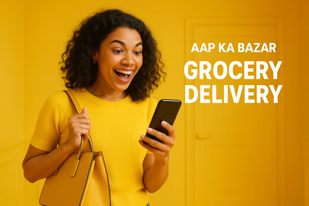 Quick Grocery Shopping App in Dwarka Sector 3