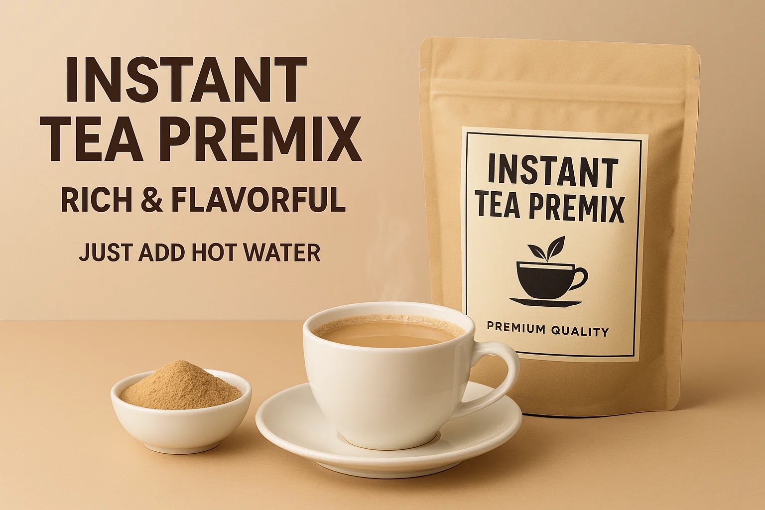 Flavored Tea, Instant Smiles: My Love Story with Tea Premix