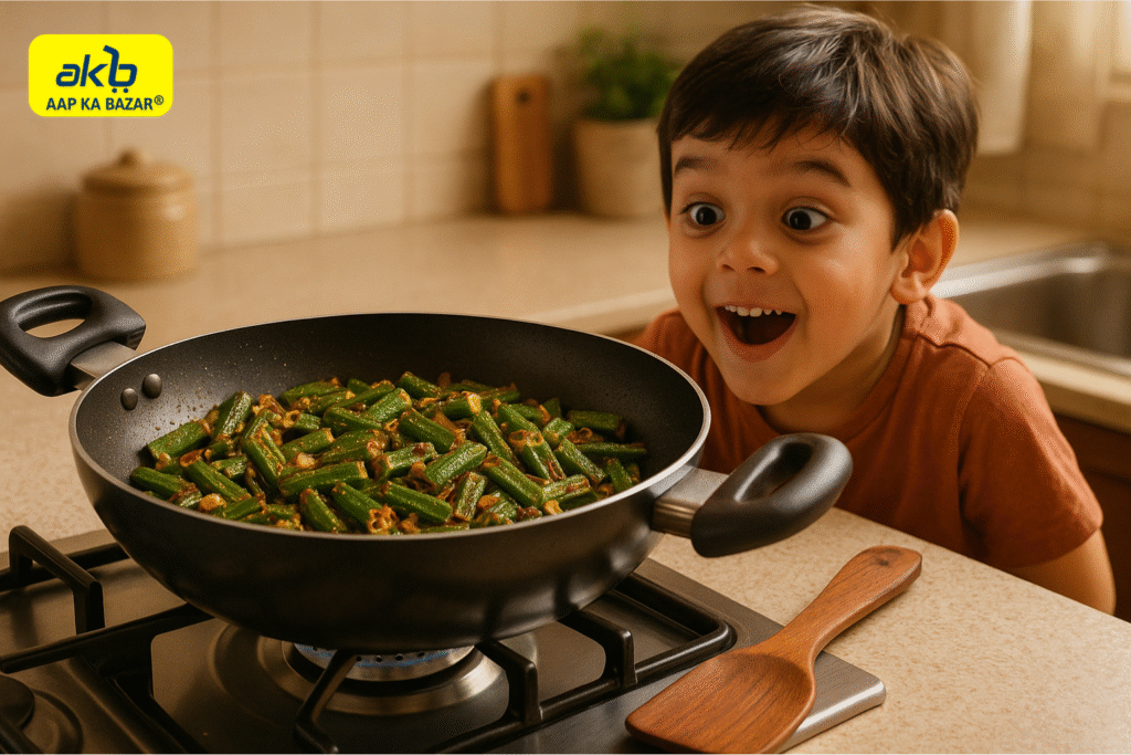 non-stick kadai