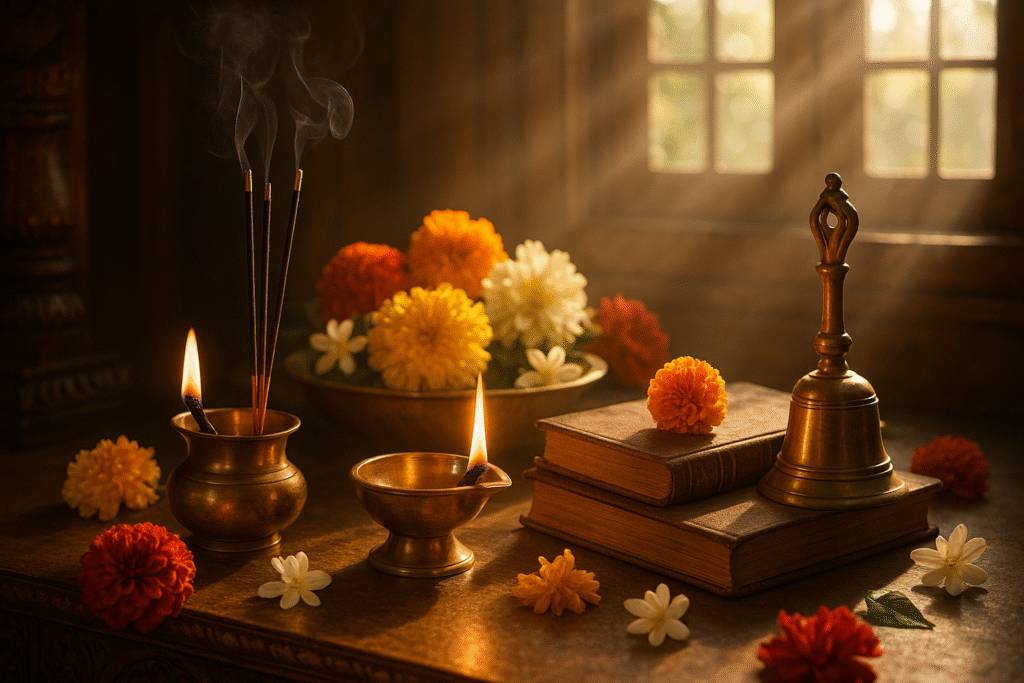 spiritual pooja supplies