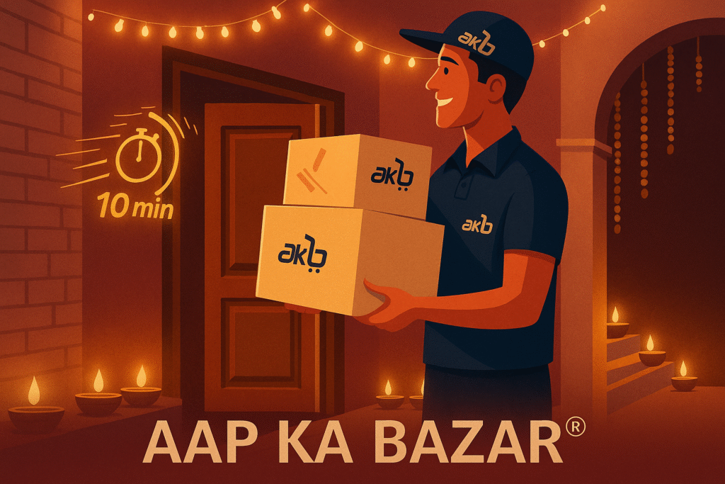 10-Minute Grocery Delivery Dwarka Sector 4